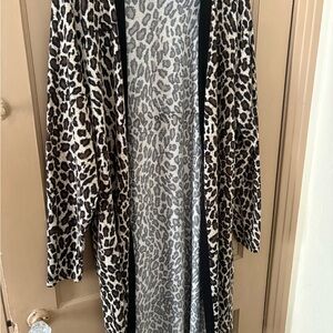 Leopard Print Women's Robe